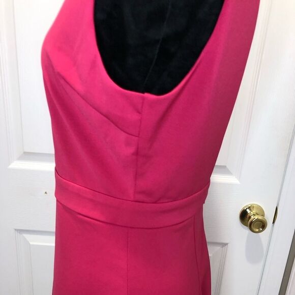 Pink tank midi pencil dress medium - Picture 5 of 10
